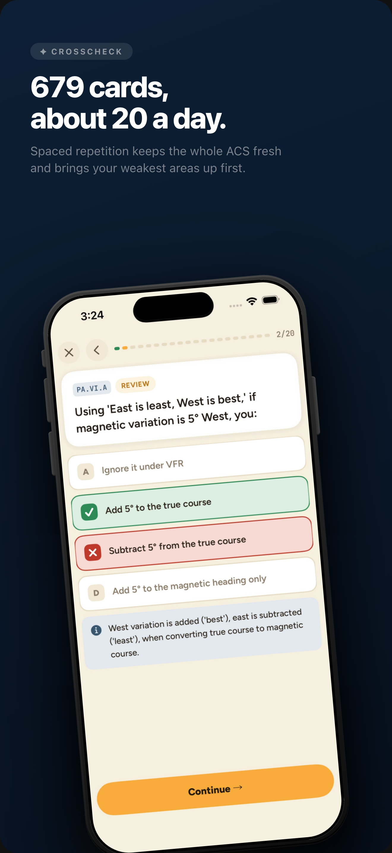 Crosscheck screenshot