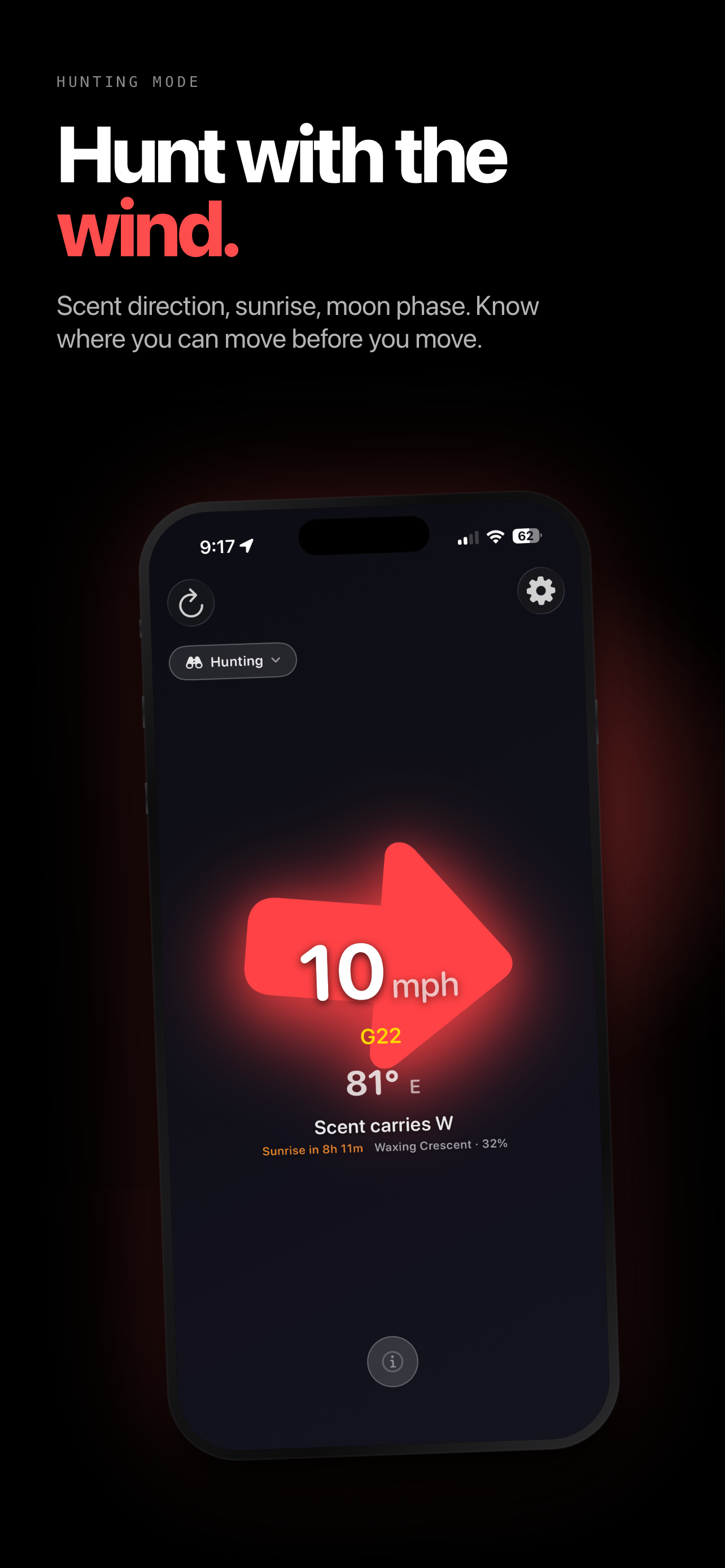 Relative Wind Compass screenshot